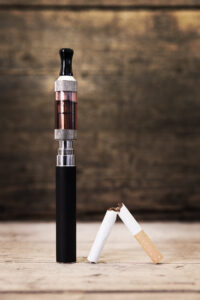 When it comes to nicotine, how does a cigarette compare to a vape?